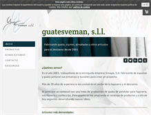 Tablet Screenshot of guatesveman.com